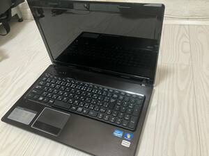 【ジャンク】lenovo G570 Core i5-2430M メモリ4GB DVDスーパーマルチ ノート