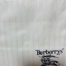 【新品】BURBERRY/ワイシャツ生地 /バーバリー/Burberrys/白/仕立て/生地/ストライプ/日本製/メンズ/仕立て券無し/紳士用/綿100%/箱なし_画像6