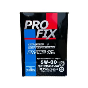 SP5W30C PROFIX ガソリン・ディーゼル兼用エンジンオイル 全合成油 SP/RC/GF-6A・CF 5W-30 化学合成油 国内製造 プロフィックス 5W30 4L