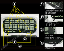 EXJ-05 IPF リアウィンドウガード for JIMNY（対応車種：ジムニー(JB64)/ジムニーシエラ(JB74)H30.07～）EXJ02 アイピーエフ_画像4