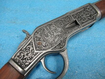 DENIX デニックス 1253/G ウィンチェスターM73 彫刻 グレー 装飾銃 レプリカ アンティーク 管理5tr1219I_画像5