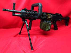 ARES アレス STONER LMG ナイツ ストナー 5.56mm マシンガン チェーンソー ゾンビキラー ハンドル カスタム 電動ガン 管理5B1222P-G4