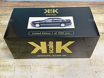 現状品☆BMW 740i E38 1.series 1994 Black-Metallic ミニカー ミニチュアカー 1/18 ダイキャスト KKスケール_画像1