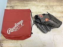 【1円スタート】Rawlings ローリングス RG-PMC 右投げ用 野球用品 グローブ_画像1