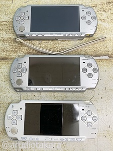 ★ジャンク品★SONY ソニー PSP PlayStation Portable プレイステーション ポータブル 計3個