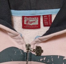【Onitsuka Tiger】オニツカタイガーのジップアップパーカージャケット_画像8