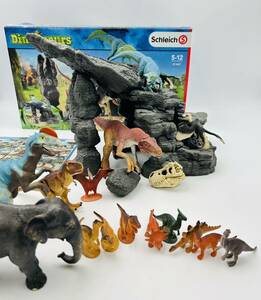 ◯シュライヒ　41461 恐竜たちの洞窟プレイセット　おまけつき◯恐竜 フィギュア Schleich