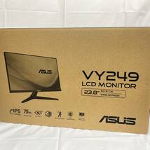 【新品未使用①】 ☆ASUS IPSパネル搭載23.8型ワイド液晶ディスプレイ VY249HE☆ モニター/ディスプレイ／ゲーム／オススメ／お買い得／DD0_画像1