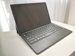 ジャンク Lenovo Miix520(20M3000EJP) Tablet-PC 純正キーボード付 バッテリー+SSD無し 電源は入る