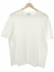 HYKE ハイク 20AW HEAVY WEIGHT CREW NECK HALF-SLV TEE ヘビーウェイトクルーネックTシャツ ホワイト 1 202-12282 ITP1B3ML6GS8