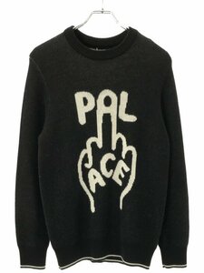 PALACE SKATEBOARDS パレススケートボーズ 21SS Finger Up Knit ニットセーター ブラック M ITQBEK8OXUDC