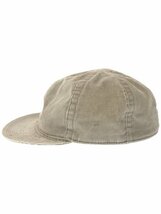 THE H.W.DOG&CO. ザエイチダブリュードッグアンドコー RAIL ROAD CAP 23 コーデュロイキャップ ベージュ 40 D-00696 ITZV5DHUAYJK_画像2