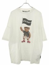 Palm Angels パームエンジェルス 21SS パイレーツベアプリント オーバーサイズTシャツ ホワイト M PMAA041S21JER006 IT3XEZNSBR66_画像1