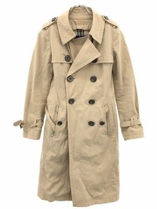 BURBERRY BLUE LABEL バーバリー ブルーレーベル ライナー付コットントレンチコート ベージュ 36 ITMX1GKPRTPC