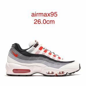 NIKE エアマックス 95 レッドグラデ 未使用 ナイキ AirMax95 赤グラデの画像1