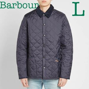 barbour キルティングジャケット navy 未使用 バブアー キルティング 