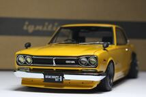 1/18 Nissan Skyline 2000 GT-R Brown イグニッションモデル ニッサン スカイライン ハコスカ ワタナベ ブラウン Ignition model IG0357_画像1