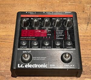 TC ELECTRONIC Nova Delay ND-1 タイム表示 プログラマブル