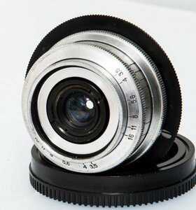 【改造レンズ】Carl Zeiss Tessar 35mm f/3.5 T* 【ヤシカ T AF-D】をSONY Eマウントレンズに改造