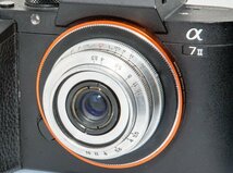 【改造レンズ】Carl Zeiss Tessar 35mm f/3.5 T* 【ヤシカ T AF-D】をSONY Eマウントレンズに改造_画像8