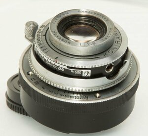 【改造レンズ】Konishiroku Hexanon F2.8 50mm 【コニカ I】をSONY Eマウント（NEX）レンズに改造【SONY Eマウント用レンズ】