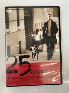 DVD「25時」 エドワード・ノートン, フィリップ・シーモア・ホフマン, スパイク・リー セル版