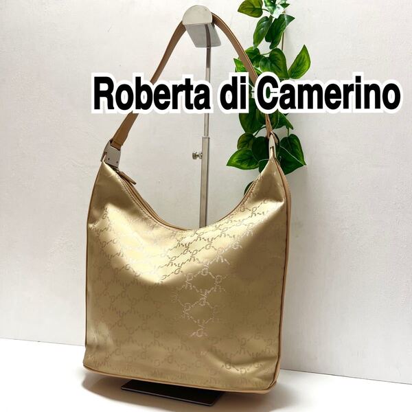 【美品】Roberta di Camerino ショルダーバッグ ベージュ