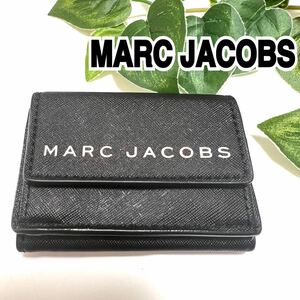 【美品】MARC JACOBS 三つ折り 財布 コンパクト ミニ ブラック