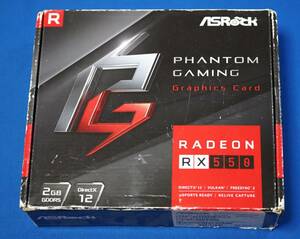 ASRock Phantom Gaming Radeon RX550 2G [PCIExp 2GB]