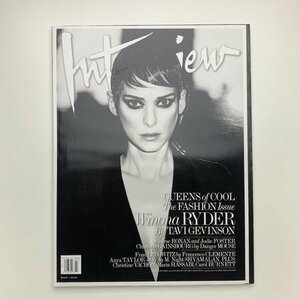 インタビュー Interview magazine　2016年3月号　2-a0