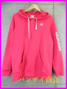 2110m16◆美品です◆adidas アディダス ドライジャージ スエットパーカー L/ジャケット/トレーナー/ウインドブレーカー/ポロシャツ/女性