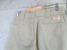 021m48◆良品です◆82cm◆DICKIES ディッキーズ チノパンツ ワークパンツ Ｗ30/ミリタリー/アーミー/アメカジ/ジャケット_画像3