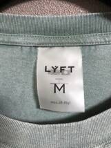 名作 LYFT LYFT VINTAGE BIG T-SHIRT ヴィンテージ 加工 ワイド Tシャツ リフト OLIVE M _画像5