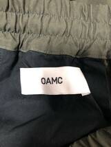 定価69300円 新品 OAMC Chemical Work Pants ケミカル ワイド パンツ OAMS310484 オーエーエムシー M オリーブ_画像4