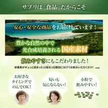 【送料無料】エポラ 青玉クロレラ 国産 栄養機能食品 サプリメント 栄養補助食品 鉄 亜鉛 銅 葉酸（新品・未使用）_画像7