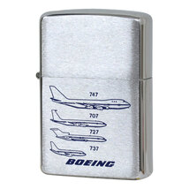 絶版/ヴィンテージ Zippo ジッポー 中古 1980年製造BOEING ボーイング社 [S]ほぼ新品同様_画像1