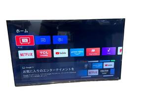 TCL 液晶テレビ 4Kスマート液晶テレビ P8シリーズ androidtv 2023年製 58P636　58インチ　youtube　大型テレビ