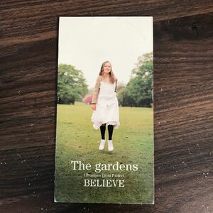 (G1006) 中古8cmCD100円 The gardens BELIEVE