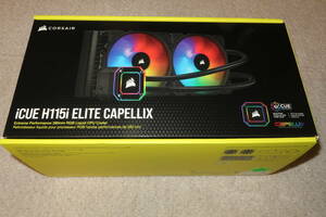 CORSAIR iCUE H115i ELITE CAPELLIX CPUクーラー　CW-9060047-WW