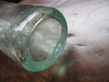 エンゼル戦前ガラス瓶ドリンク飲料エンボス昭和レトロアンティークビンテージ _画像9