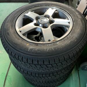 15インチスタッドレスタイヤホイールセット パジェロミニ純正ホイール　175/80R15 2016年製　4本セット