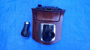  Nissan Skyline Infinity V36 PV36 original wood grain shift panel knob ashtray tube H1210