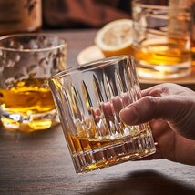 ２個セット ウイスキーグラス ロックグラス ブランデーグラス ウイスキー グラス クリスタルグラス コップ ビアグラス ショットグラス_画像5