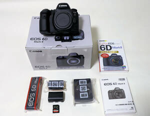 ★美品 Canon EOS 6D MarkⅡ本体 元箱・オマケあり！