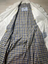 Aquascutum アクアスキュータム　トレンチコート　ベージュ　肩幅約40cm 着丈約113cm 恐らくレディース_画像7