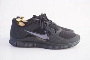 Nike Free Run*27ｃｍ*ランニングシューズ/靴*黒/ブラック*510642-010*フリーラン*