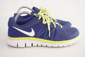 Nike/ナイキ*24.5cm*Flex*スニーカー/靴*青/ブルー*643241-400*