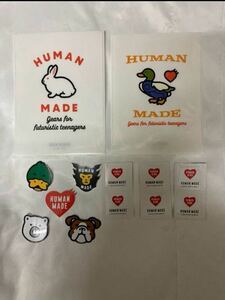 human made ステッカーセット 送料無料 nigo verdy bape ヒューマンメイド kaws