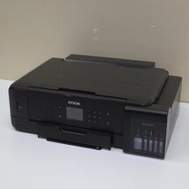 EPSON エプソン EW-M970A3T プリンター複合機 ブラック 2018年製 コピー インクジェット 5色 印刷機 OA機器 KK11867 中古オフィス家電_画像1