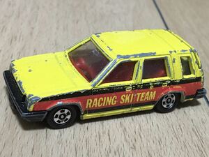 トミカ 日本製 No.23 トヨタ スプリンター カリブ 1983年 イエロー RACING SKI TEAM 